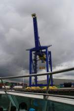 Container-Kran im Hafen von Rotterdam 27.07.2011