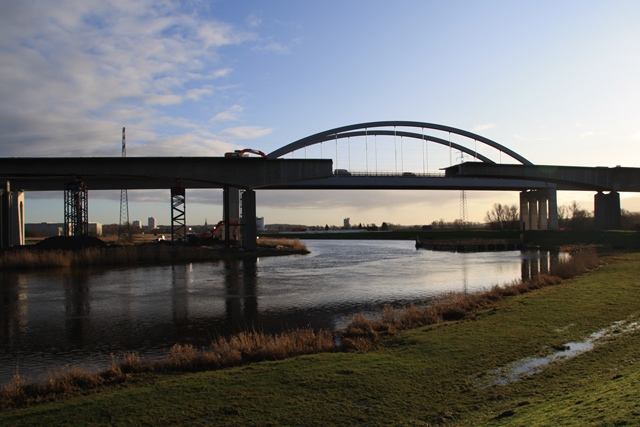 Störbrücke bei Heiligenstedten am 17.12.2011