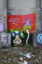 Graffiti auf Alsen 12.02.2011