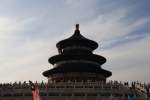 von Touristen gerne den Badewannenstöpsel genannt: Ein Turm nahe des Kaiserpalastes in Peking 12.10.2010