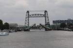 Klappbrücke im Hafen von Rotterdam 27.07.2011